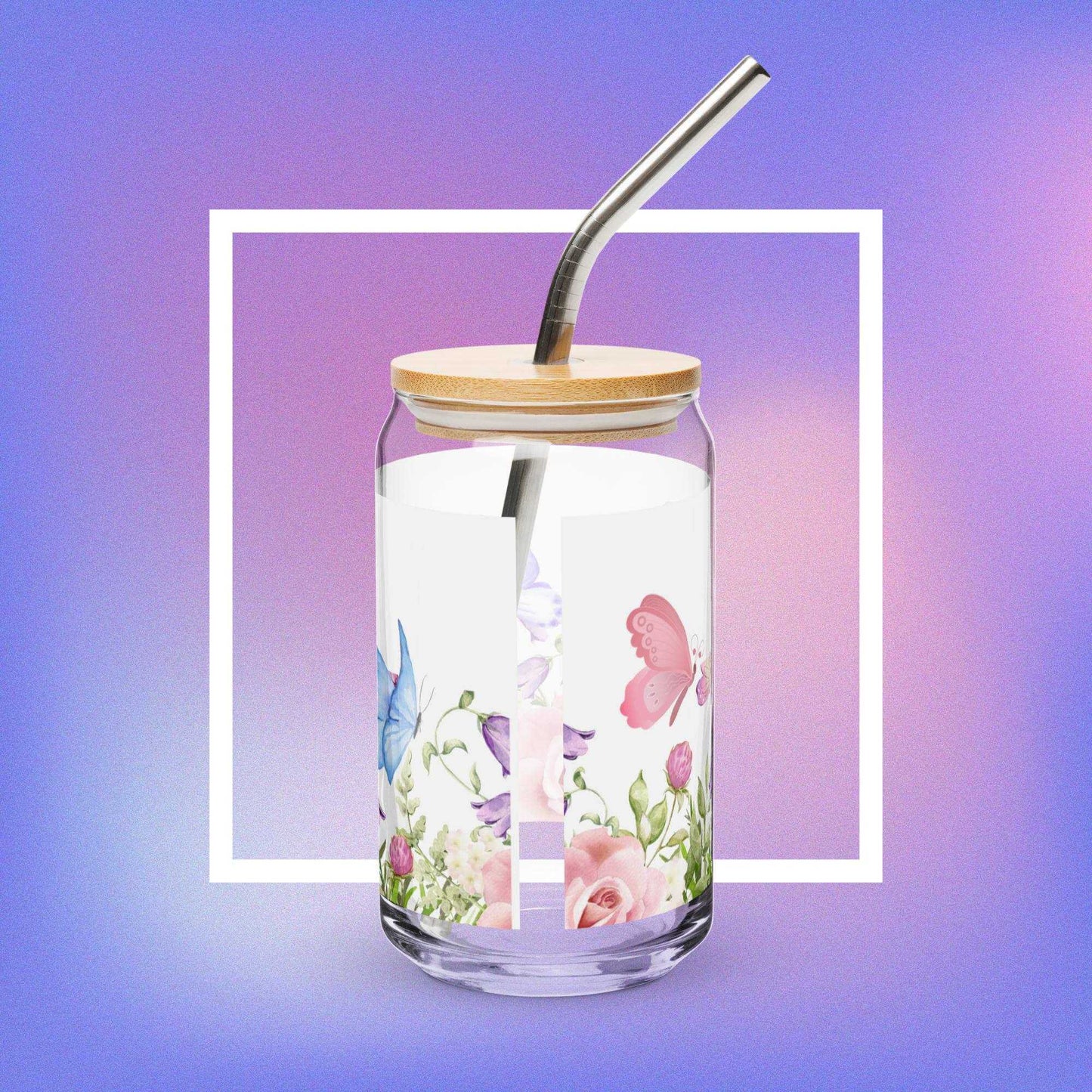 Can-shaped glass