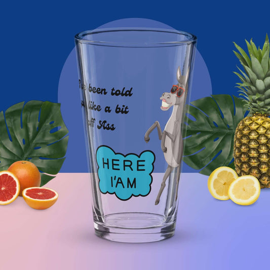 Shaker pint glass